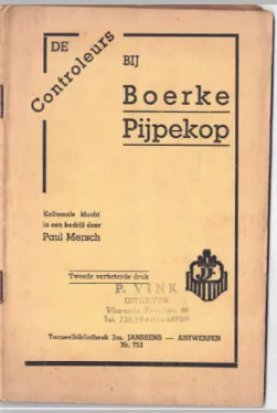 Portret van schrijver Paul Mersch